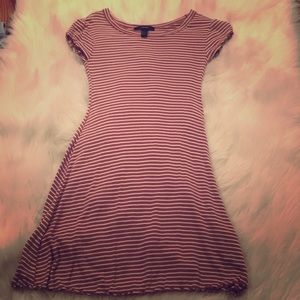 Tight skater skirt dress